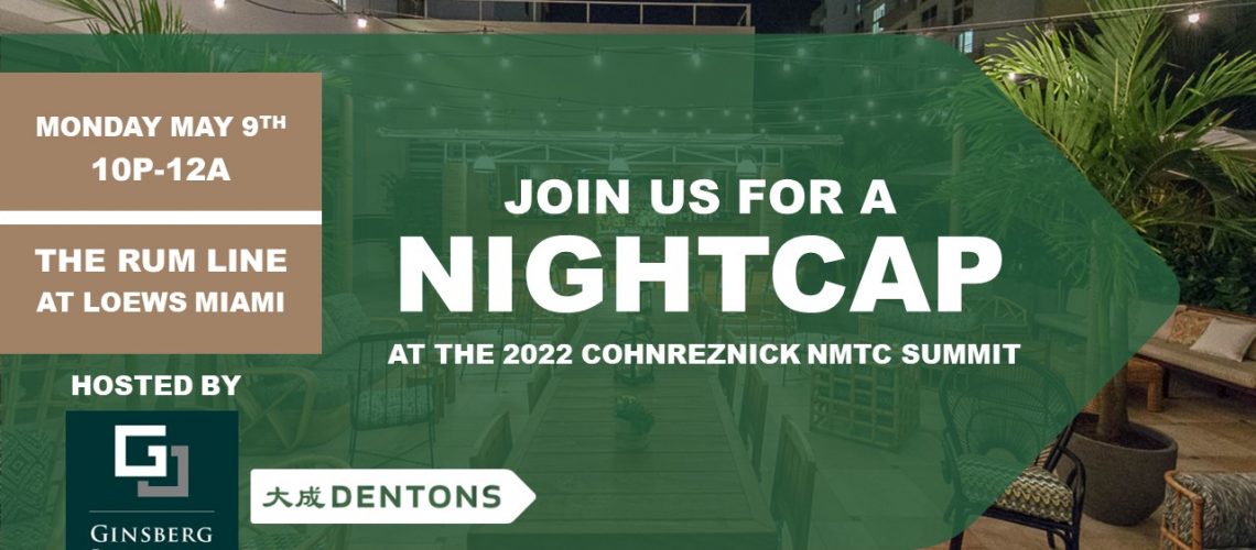 CohnReznick - Dentons _ Ginsberg and Jacobs - Cocktail Reception - May 2022(121252117.1)